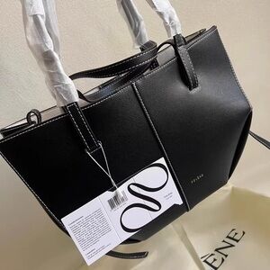 🌹Polene Black Cyme Tote Bag